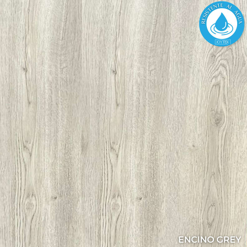 Piso Flotante Resistente al Agua 8 mm Encino Grey 121x19 cm / 1,92 m2 (1 Caja 8 Uni)-0