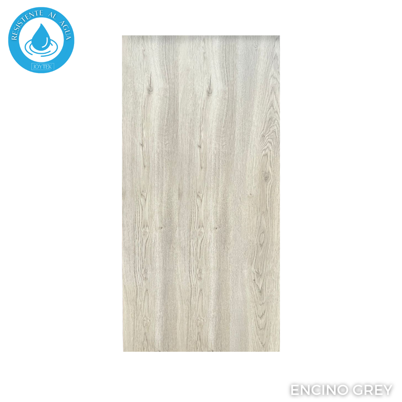 Piso Flotante Resistente al Agua 8 mm Encino Grey 121x19 cm / 1,92 m2 (1 Caja 8 Uni)-1