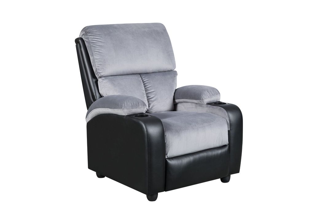Sofa Berger Edimburgo light 1 cuerpo Gris-0