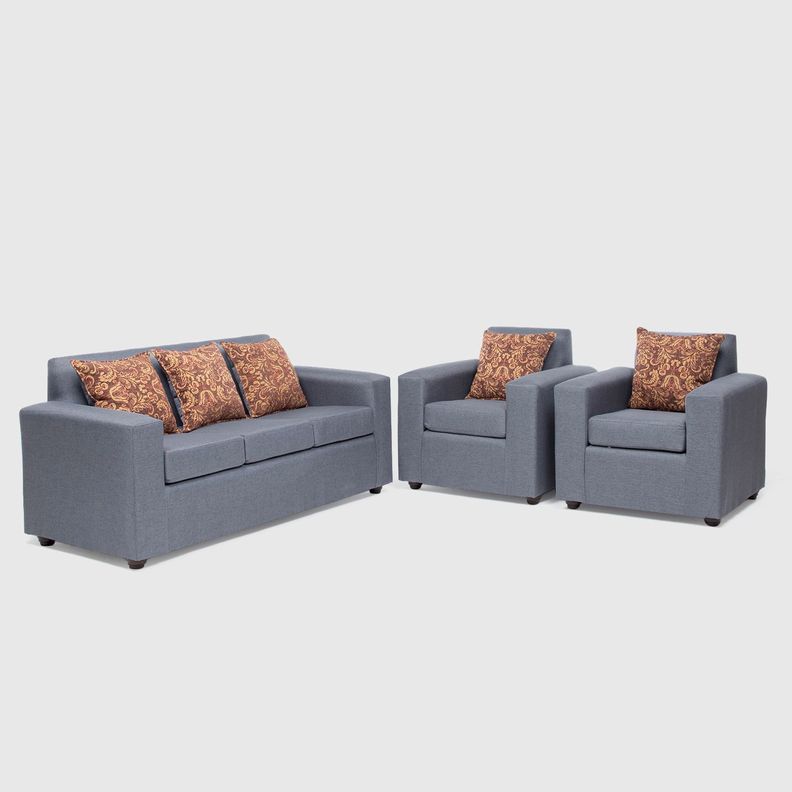 JUEGO LIVING PARIS 3.1.1 TELA GRIS -1