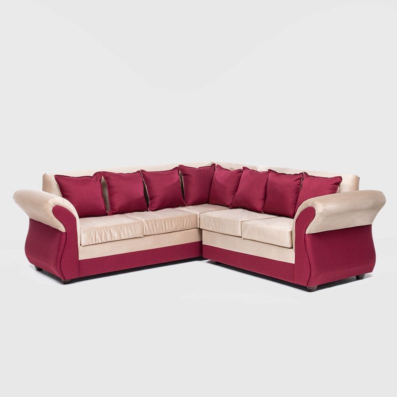 SOFA SECCIONAL NEW IRLANDA BI BEIGE ROJO
