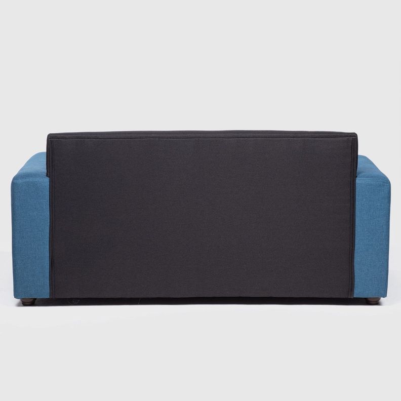 SOFA PARIS 2 POUF AZUL NEGRO-3