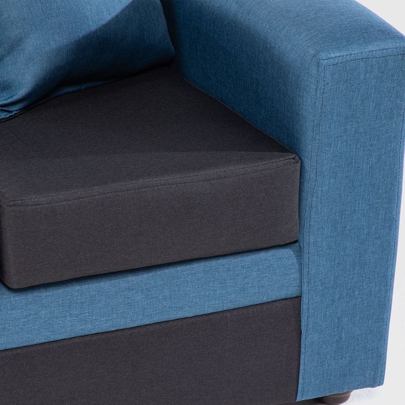 SOFA PARIS 2 POUF AZUL NEGRO-7