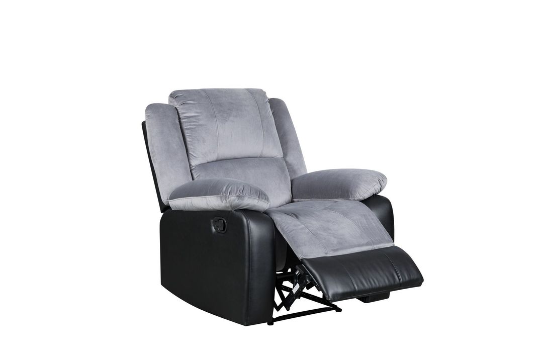 Sofa Berger Edimburgo 1 cuerpo Gris-2