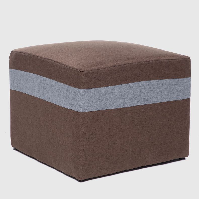 SOFA PARIS 2 POUF GRIS CAFE -7