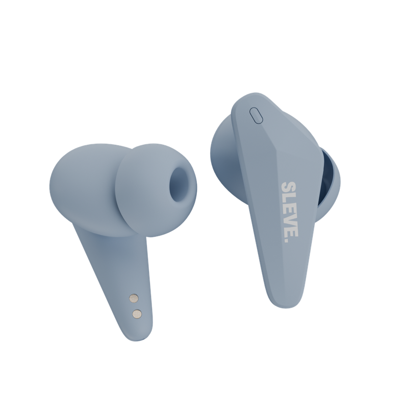 Audifonos Inalambricos Bluetooth Sleve X Pods Sky Blue-2