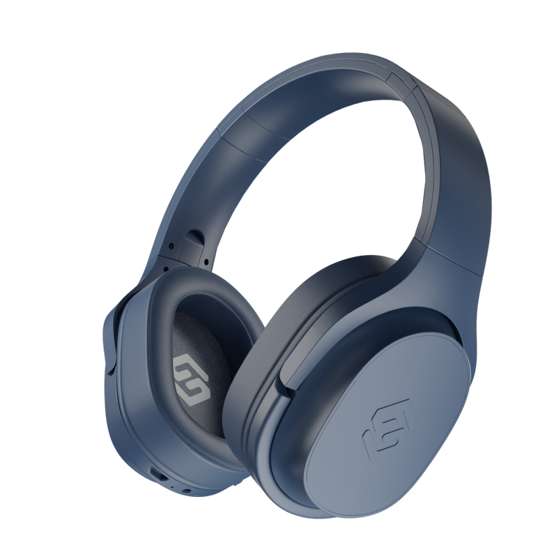 Audifonos Inalambricos Bluetooth Sleve Rocklink Blue-0