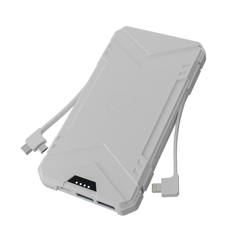 Bateria Externa Sleve Power X 10.000 Mah White-0