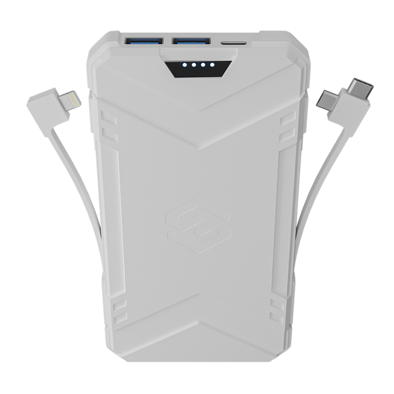 Bateria Externa Sleve Power X 10.000 Mah White-1