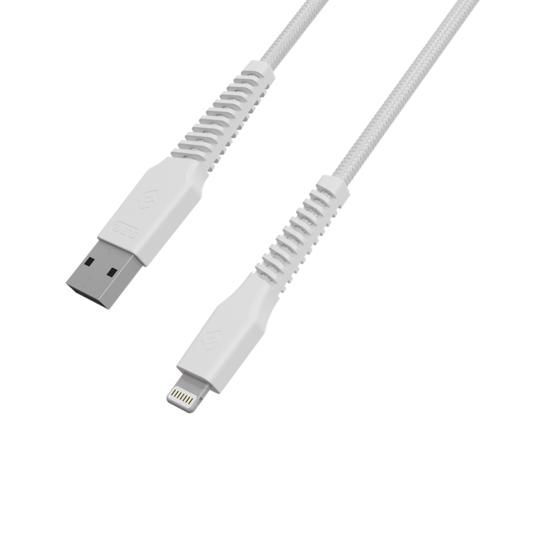 Cable Cargador Sleve Line X Usb A Lightning White-4