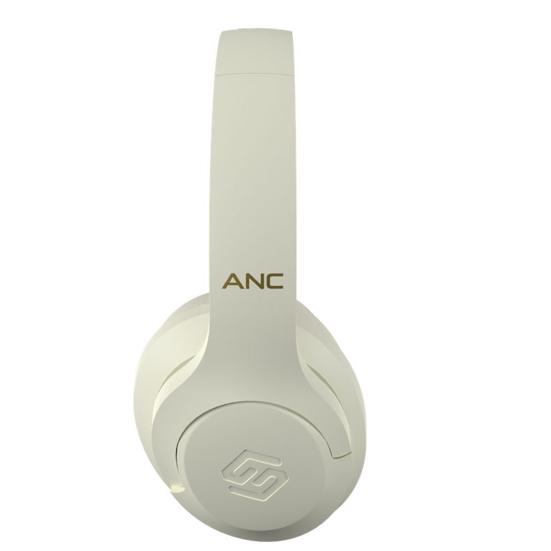 Audifonos Inalambricos Bluetooth Sleve Pulse ANC White Cream-2