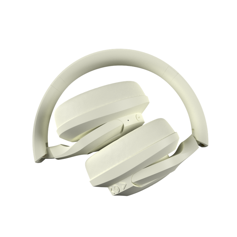 Audifonos Inalambricos Bluetooth Sleve Pulse ANC White Cream-3