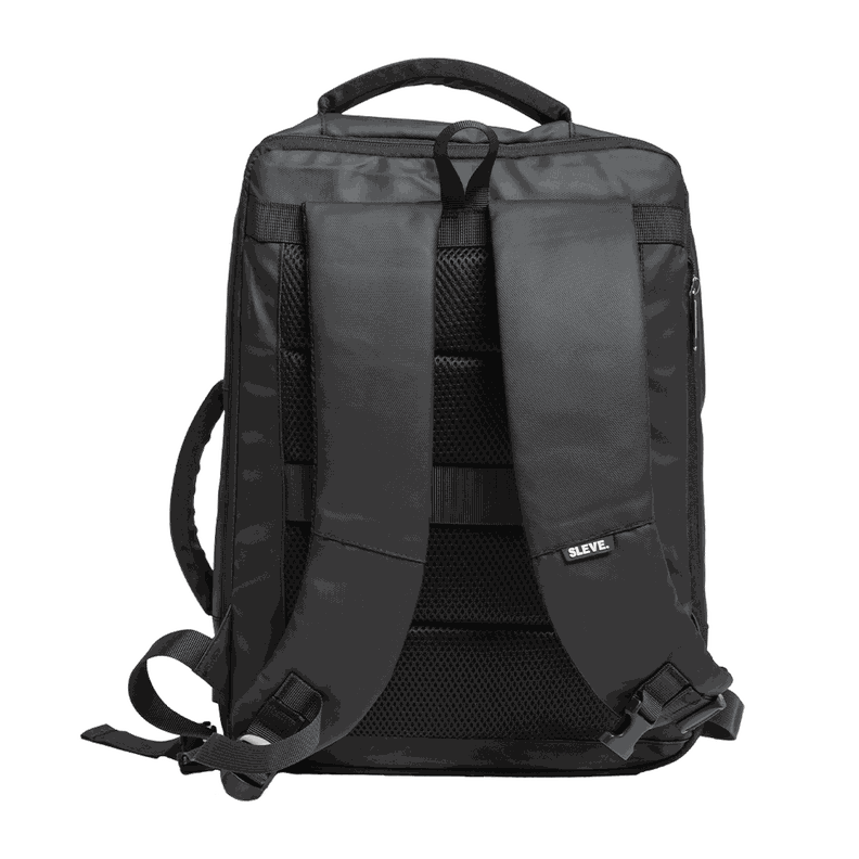Mochila Viaje Antirrobo Expansible 30l Sleve X Pack Black-1