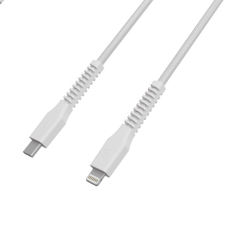 Cable Cargador Sleve Line X Usb Tipo C A Lightning White-4