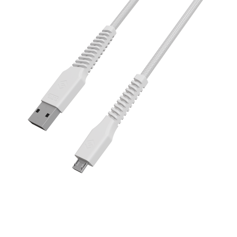 Cable Cargador Sleve Line X Usb A Micro 5 White-4