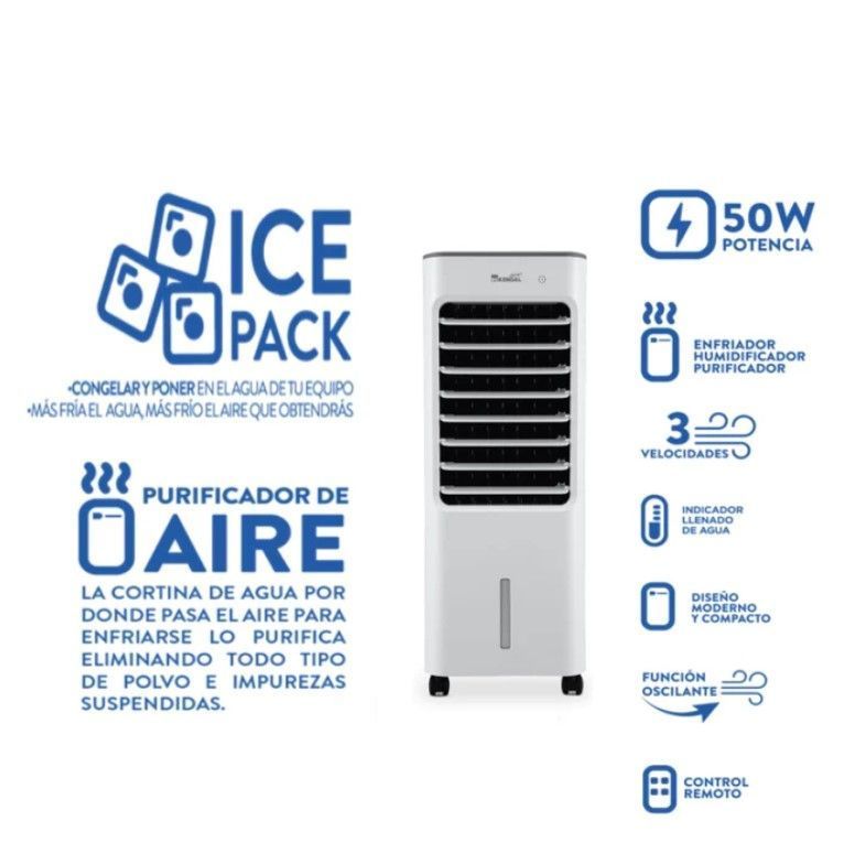 ENFRIADOR DE AIRE 5.6 LITROS KENDAL KAC-100 GARANTIA OFICIAL-5