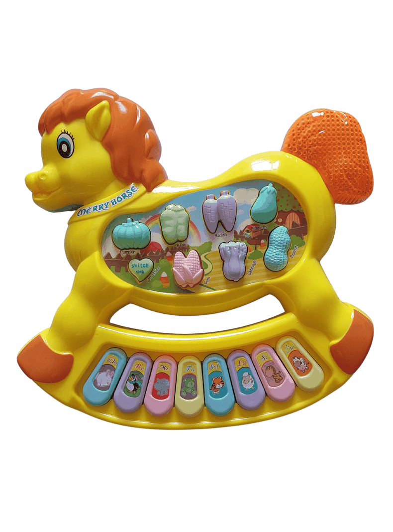Piano Musical Educativo para Ninos con Luces y Sonidos en Ingles Amarillo