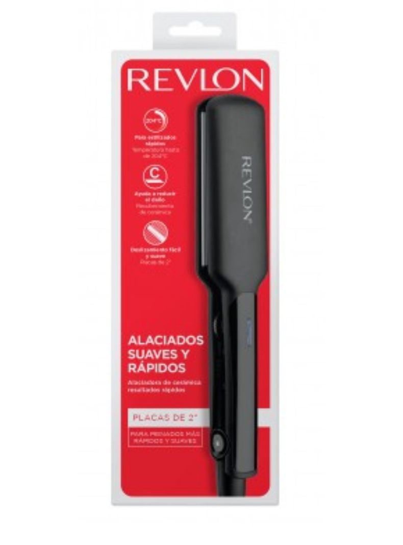 Alisador de Cabello Revlon Cerámica Doble 400°F-2