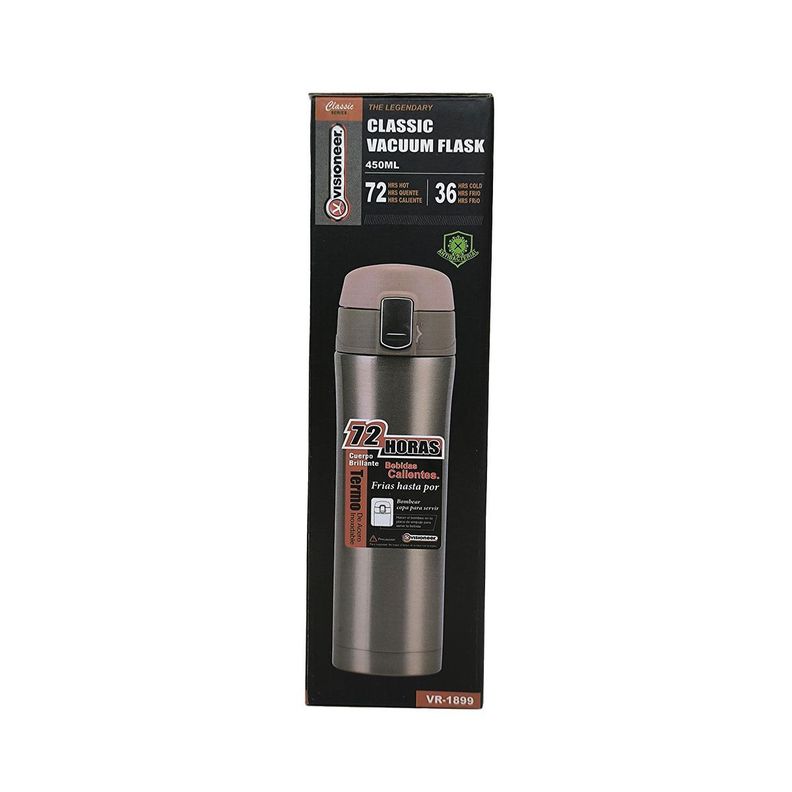 BOTELLA TERMICA 450ml ACERO INOXIDABLE HOMEMART-1