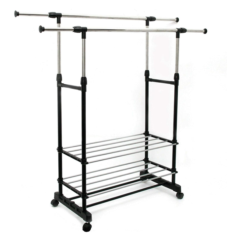 PERCHERO DOBLE COLGADOR DE ROPA HOMEMART-0