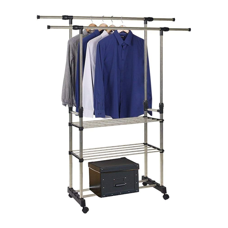 PERCHERO DOBLE COLGADOR DE ROPA HOMEMART-2