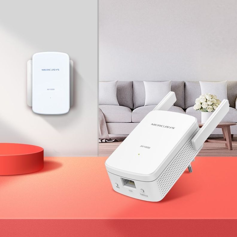 Kit WiFi Powerline MP510 KIT Gigabit Mercusys I23520MP510KIT-3
