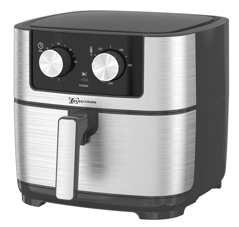 Freidora de aire Electron Air Fryer 6.5 Lts BA-7650 INOX Negro