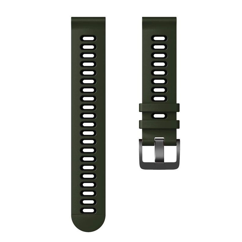 Correa SmartWatch 22 mm - Verde Oscuro + Negro-2