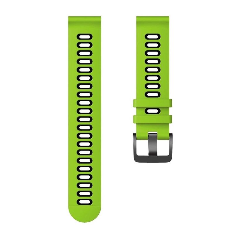 Correa SmartWatch 22 mm - Verde Claro + Negro-2