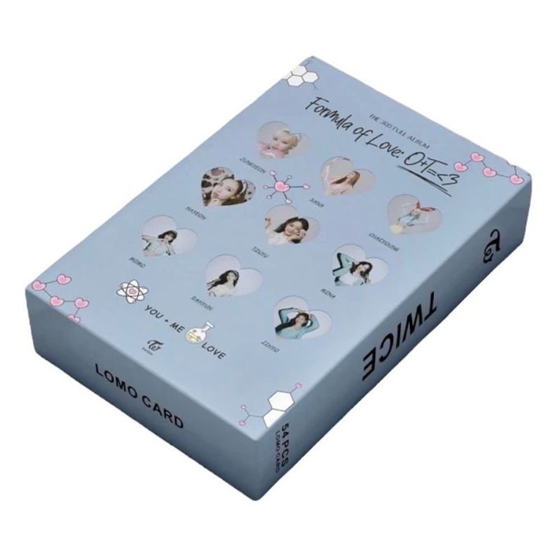 Photocards Kpop Twice Formula of Love (set 55 photocards)-0