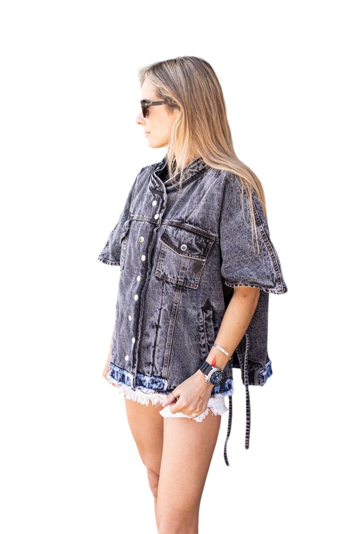 Chaqueta Mezclilla Novara Mujer-0
