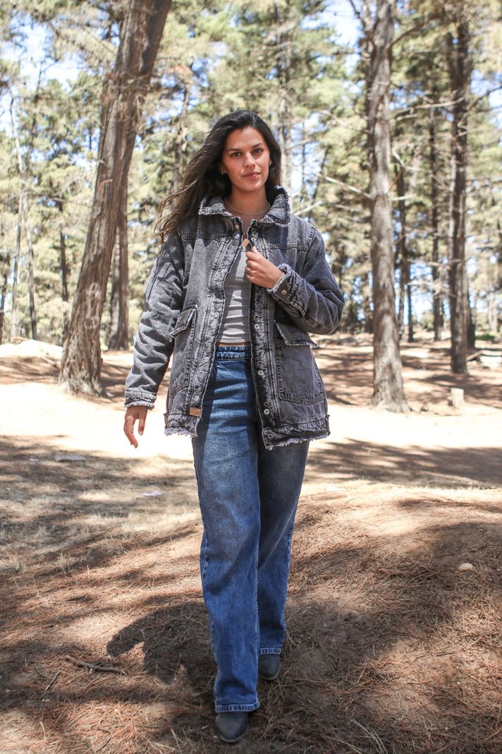 Chaqueta Mezclilla Obidos Mujer-1