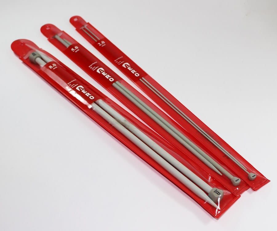 Palillos Rectos 35cm Para Tejer 4.0mm-1