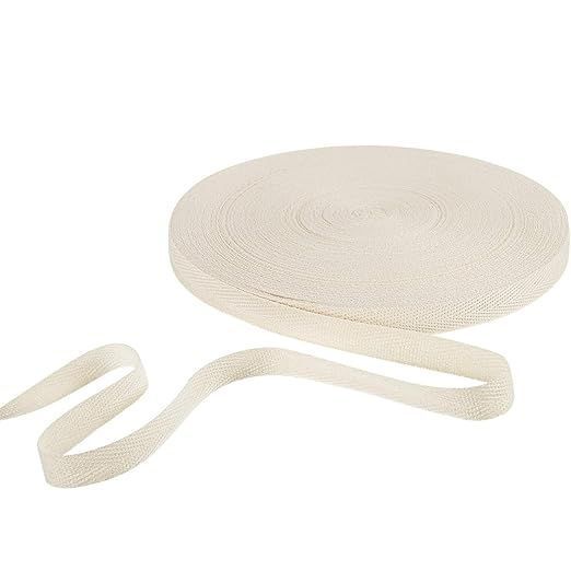 Huincha Cinta Espiga Algodón 1.5cm Ancho Rollo 50 Metros-0