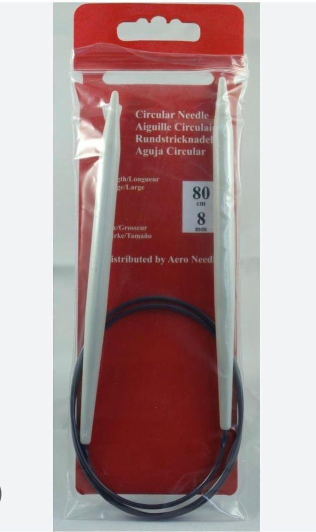 Palillo Circular De Acero Inoxidable 8.0mm 80cm-1