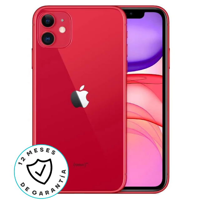 iPhone 11 64 GB Rojo - Reacondicionado Apple | Paris.cl