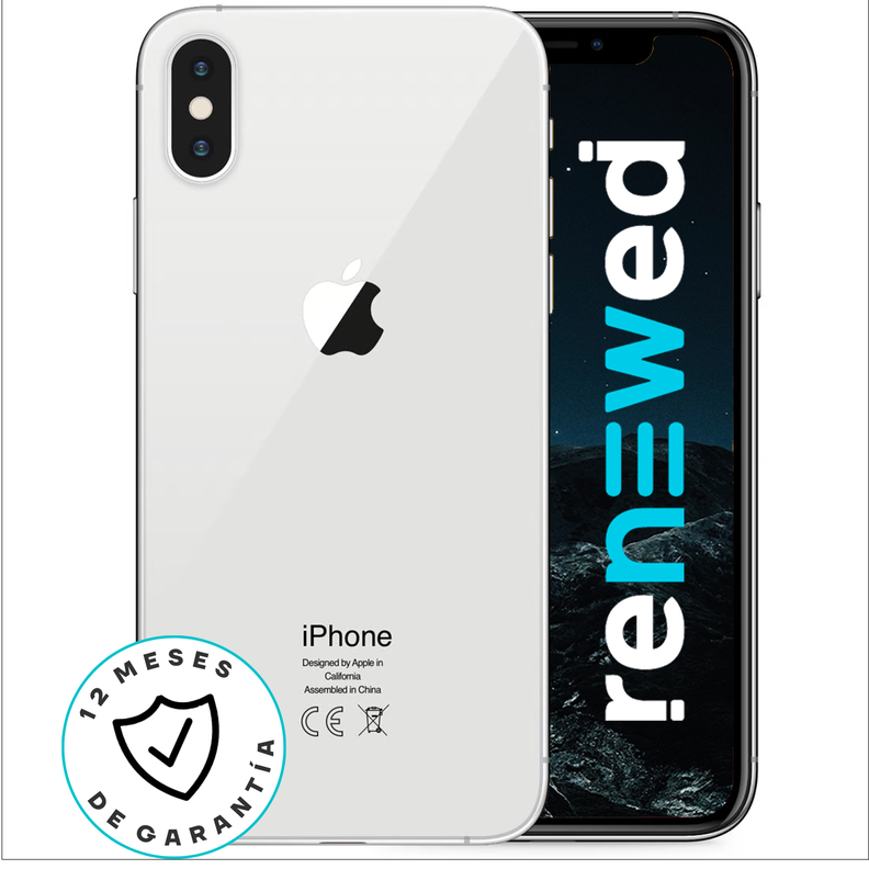 iPhone X 64 GB Plata - Reacondicionado-0