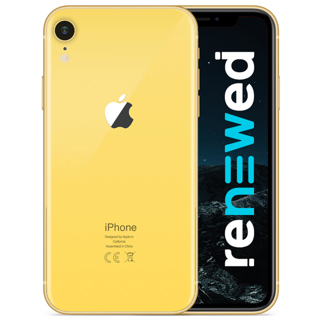 iPhone XR 64 GB Amarillo - Reacondicionado-0