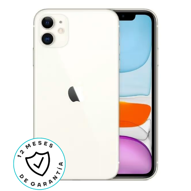 iPhone 11 64 GB Blanco - Reacondicionado-1