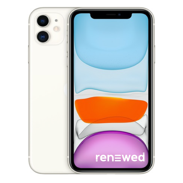 iPhone 11 64 GB Blanco - Reacondicionado-0
