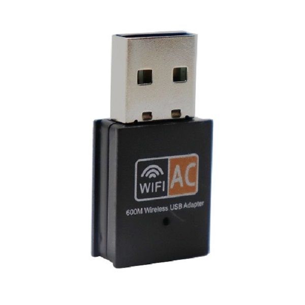 Adaptador Antena Wifi 600 Mbs 5G Modem Para PC o Notebook Tarjeta de Red Inalambrico USB-0