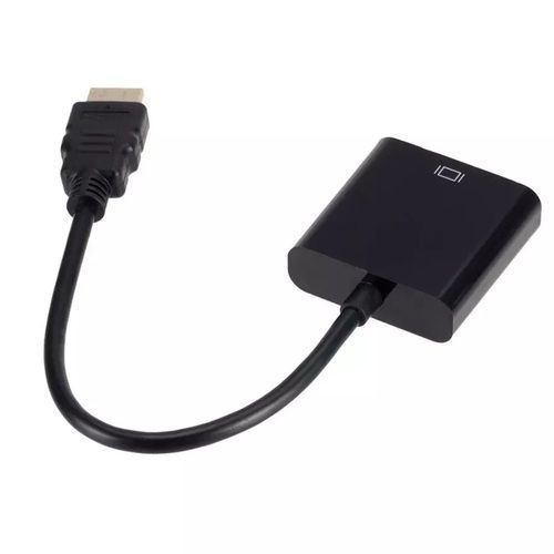 Adaptador HDMI a VGA Conversor Transformador HDMI a VGA Convertidor Para Monitores Antiguos-1