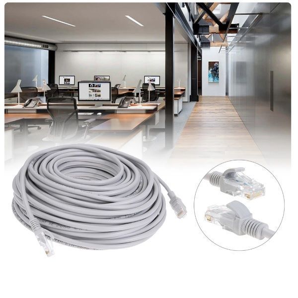 Cable de Red Alta velocidad 5 mt Cat6E Cable LAN Internet C-1