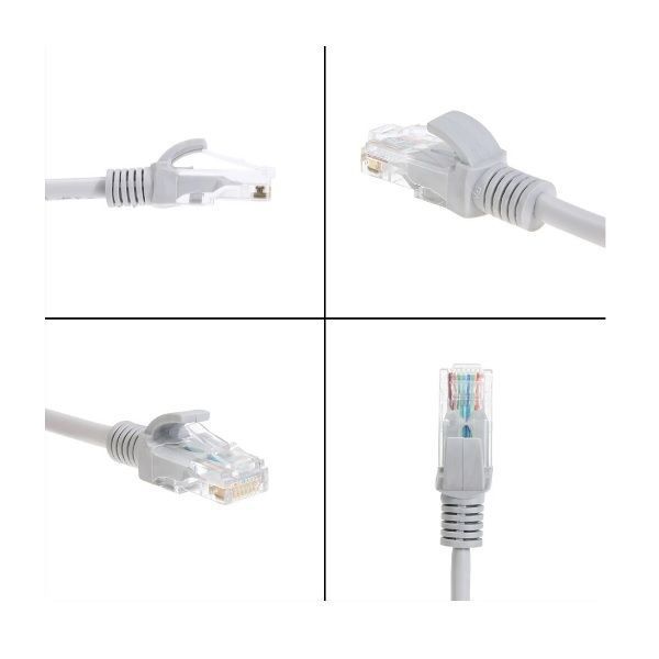 Cable de Red Alta velocidad 5 mt Cat6E Cable LAN Internet C-5