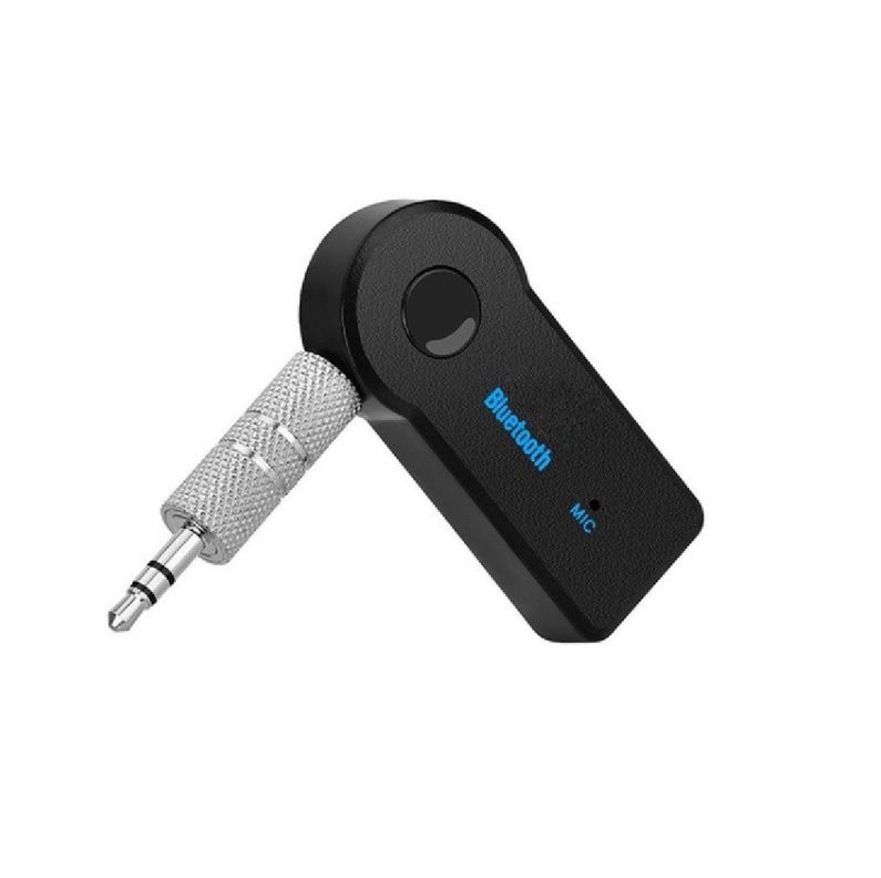 Adaptador Transmisor Receptor Bluetooth Auxiliar Radio Auto-0