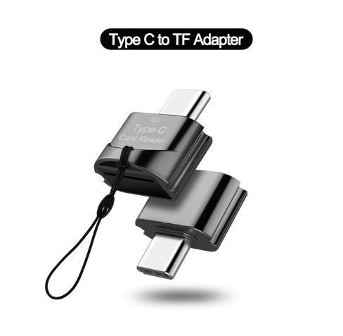 Adaptador Tipo C a Lector Tarjeta de Memoria Micro SD para Celulares Android Samsung Huawei-1