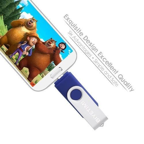 Pendrive OTG USB y Micro USB Booteable 16 Gigabite Para Celulares TV Y Musica Al Por Mayor (16GB)-1
