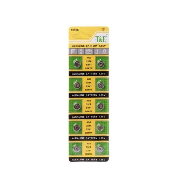 Pilas para reloj Boton u otros usos AG3 392A 1,5V CX41 LR41W-3