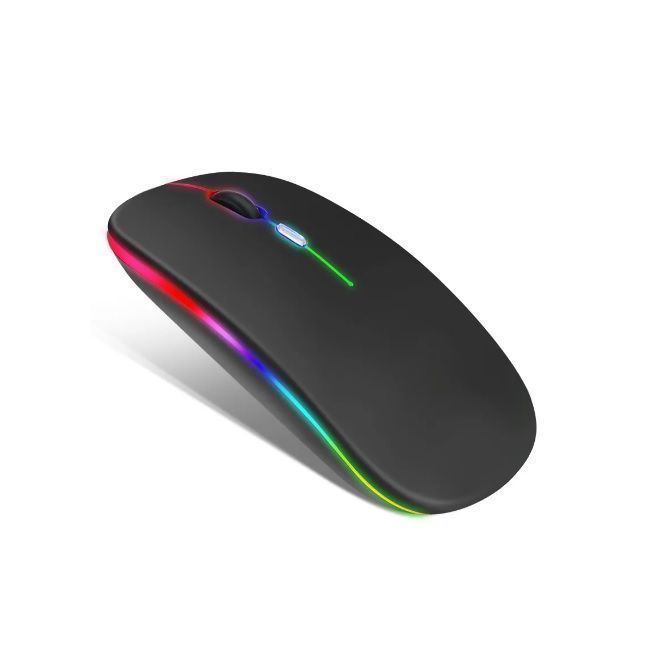 Mouse Raton Recargable USB Bluetooh para MAC y 2,4Ghz Conex