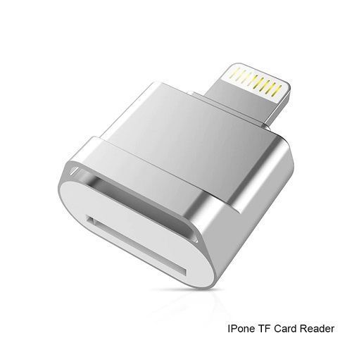 Adaptador para Iphone Ligthning a Lector Tarjeta Memoria para Iphone a Micro Sd-0